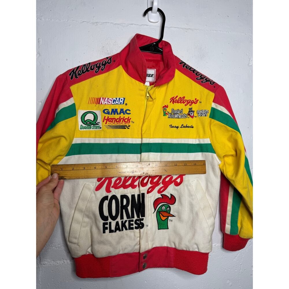 Vintage Womens Kelloggs Corn Flakes Chase Nascar Jacket Size Small - Picture 10 of 10